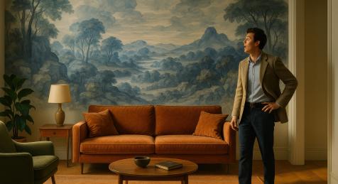 Quand l’art mural transforme votre intérieur