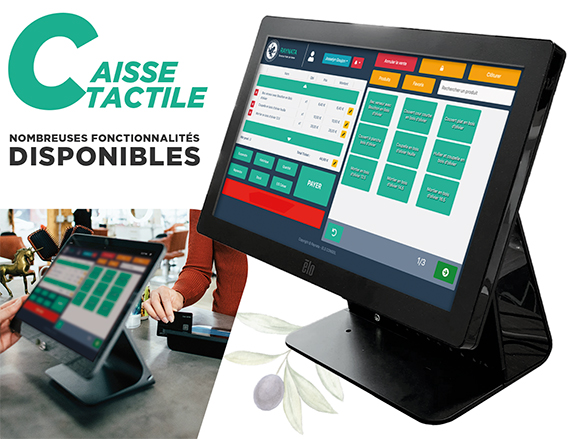 Raynata point de vente, une caisse enregistreuse tactile simple et efficace